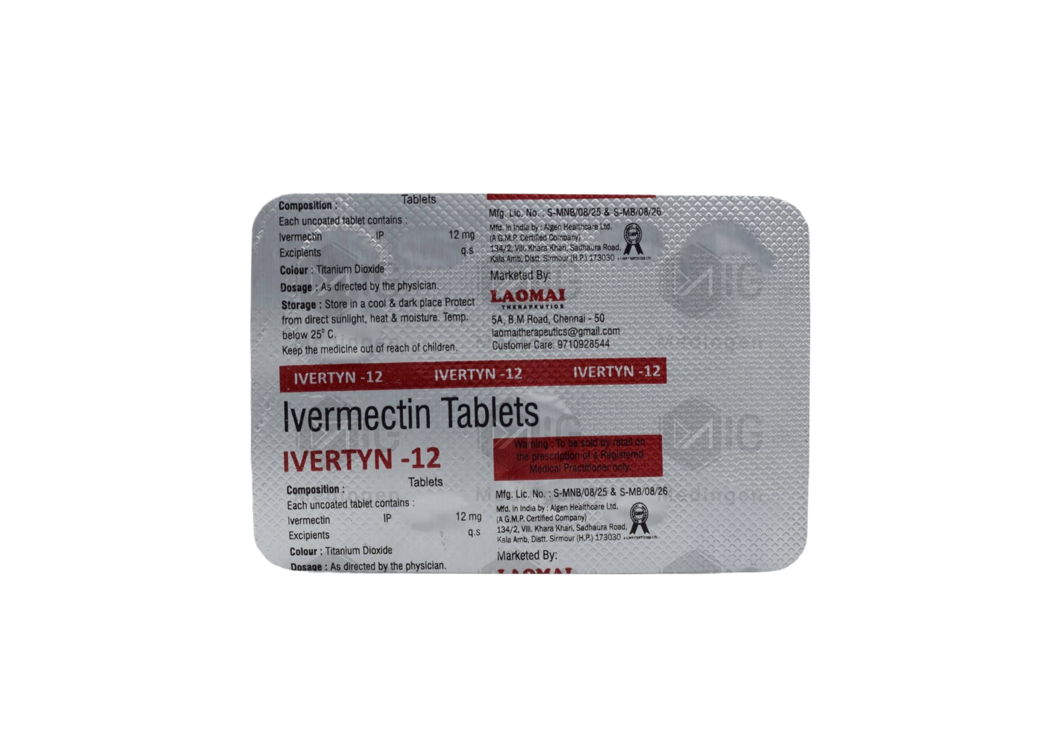 IVERTYN 12MG